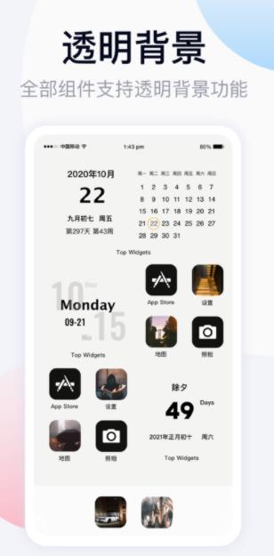 top widgets