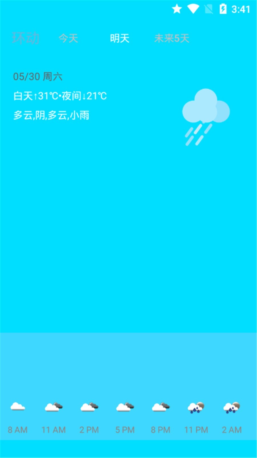 环绕天气